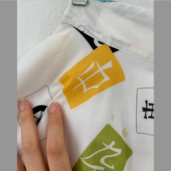 Size 6 Trashy Diva Mah Jong Circle Skirt - Picture 5 of 6